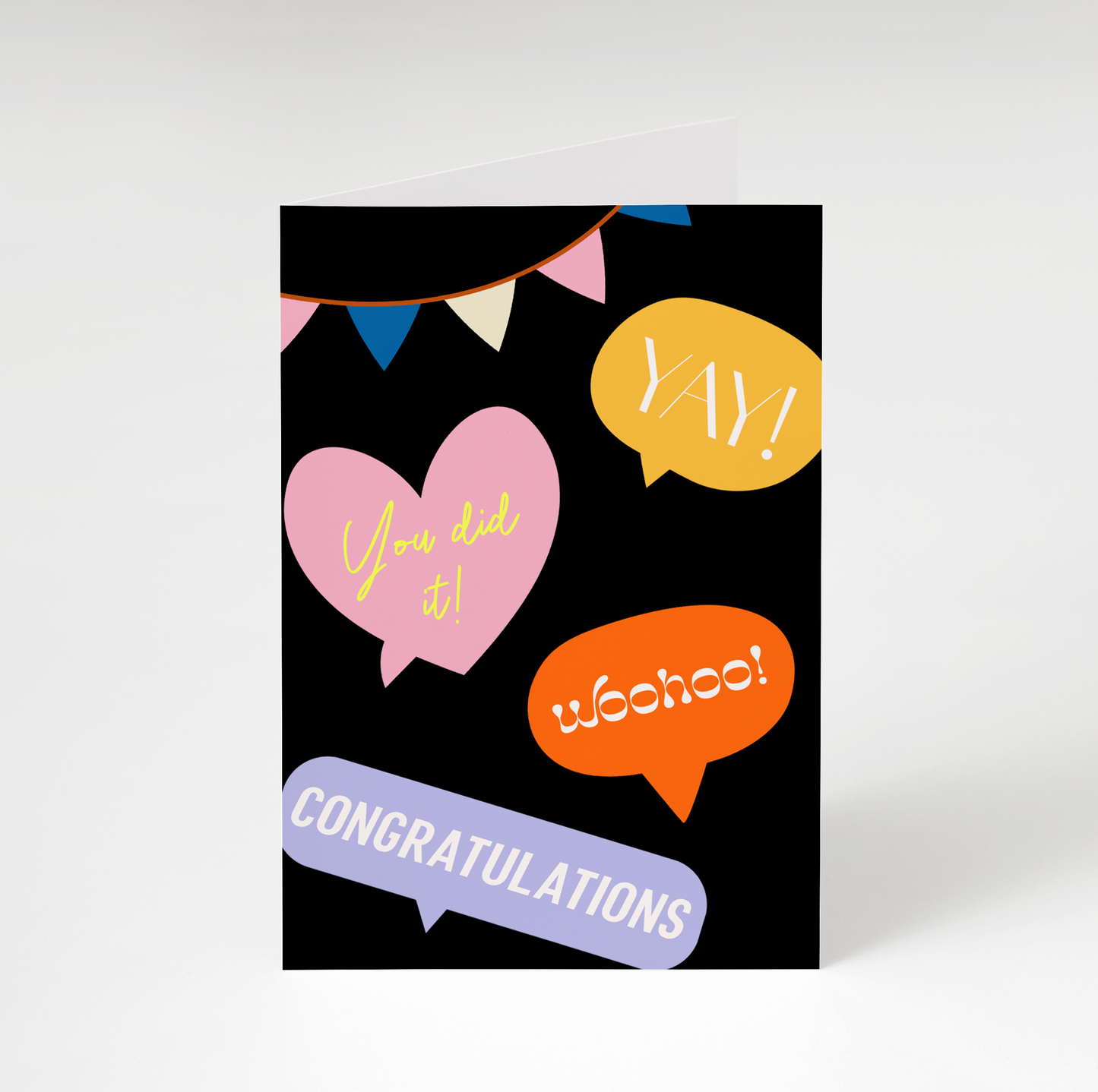 Woohoo Congratulations Greeting Card