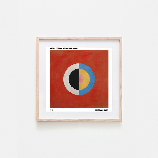 The Swan No.17 Art Print - Hilma af Klint