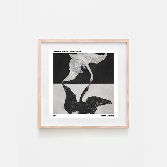 The Swan No.1 Art Print - Hilma af Klint