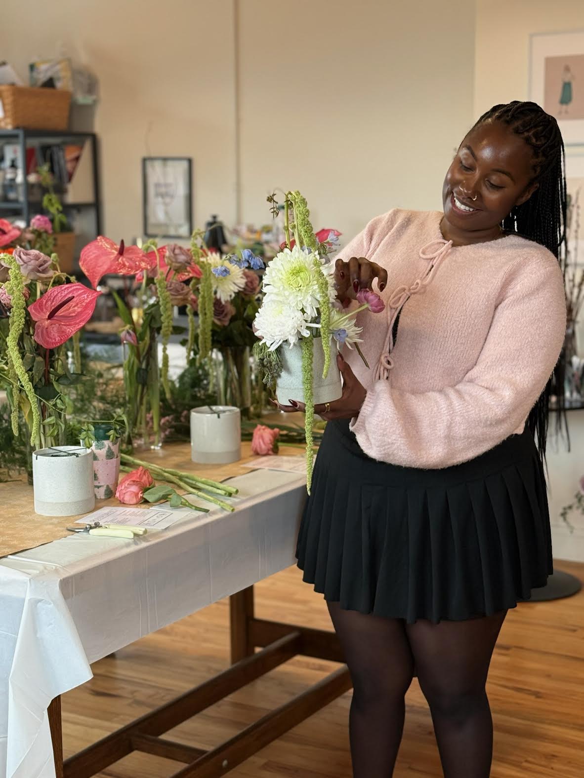 Flower Arranging Workshop led by With Wonder - Mar 21