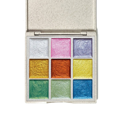 Portable Metallic Watercolor Set