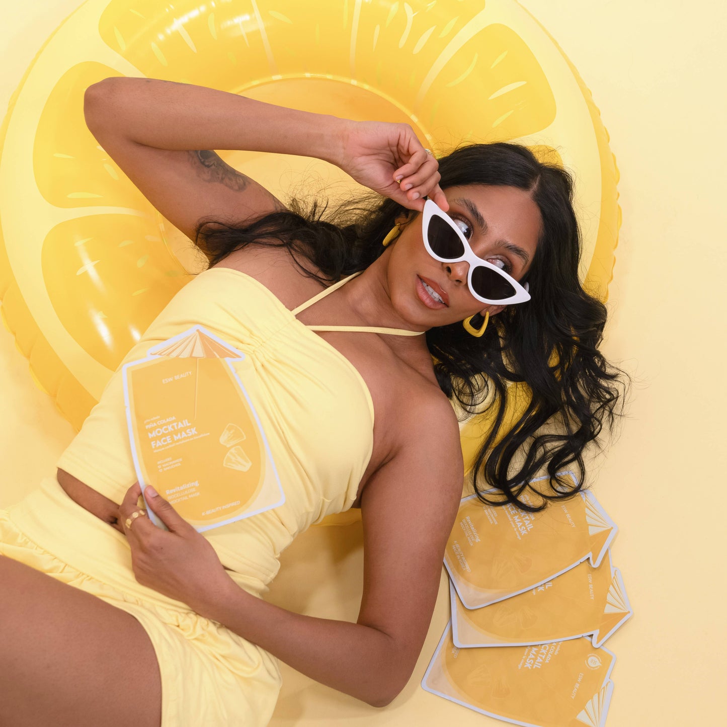 Piña Colada Revitalizing Biocellulose Mocktail Mask