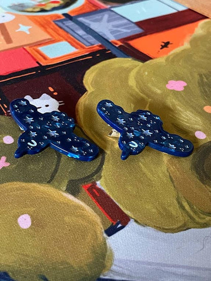 Raven Hair Clip Barrette