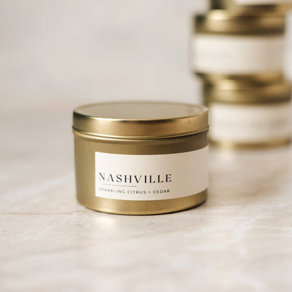 Nashville Candle - Sparkling Citrus & Cedar