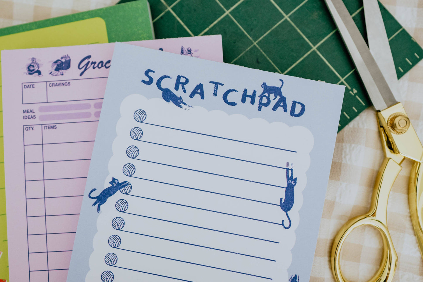 Cat Scratchpad Notepad