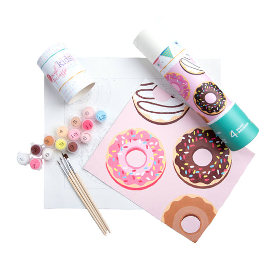 Paint by Numbers Kit - Delicious Doughnuts