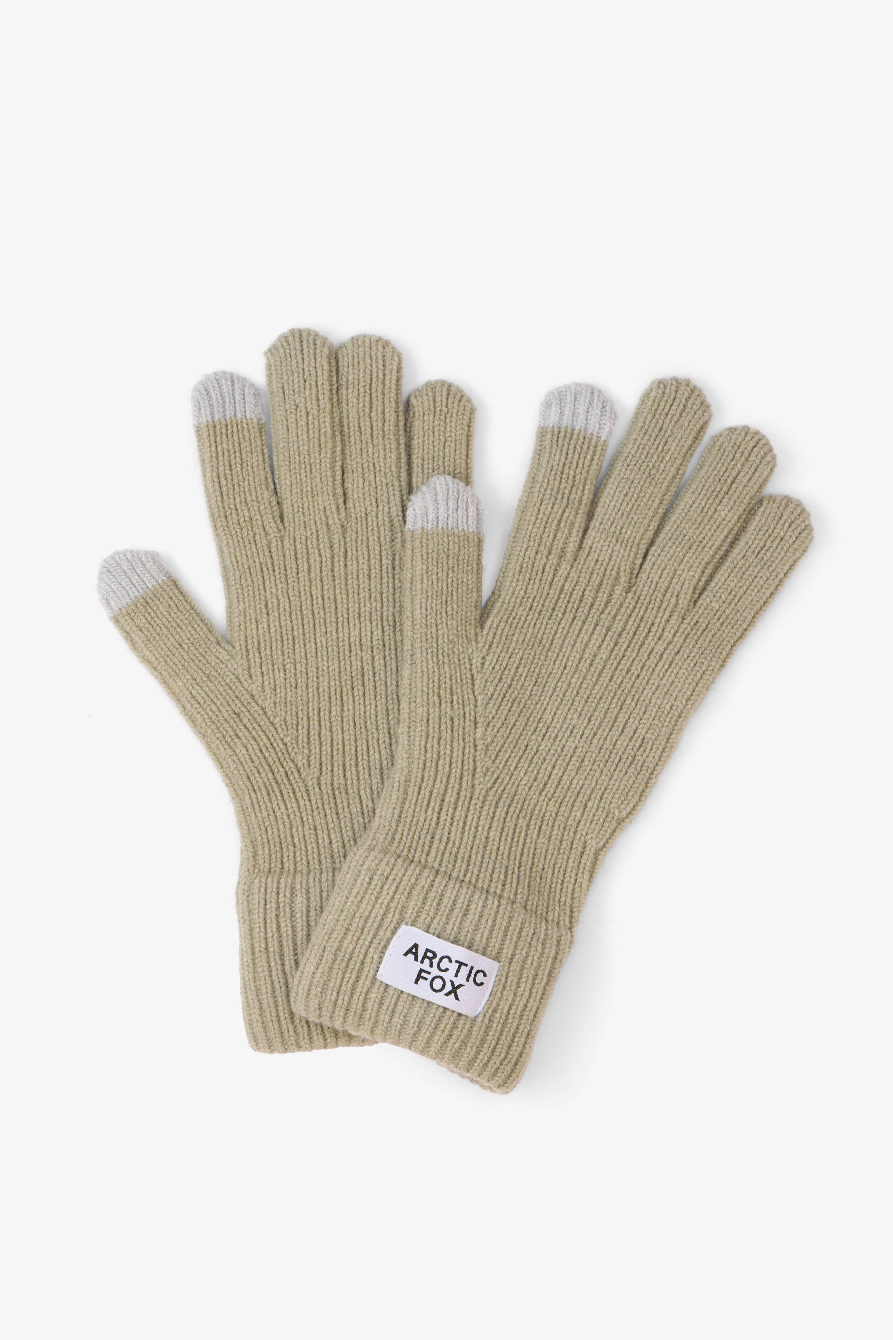 Arctic Grey Recycled Bottle Gloves