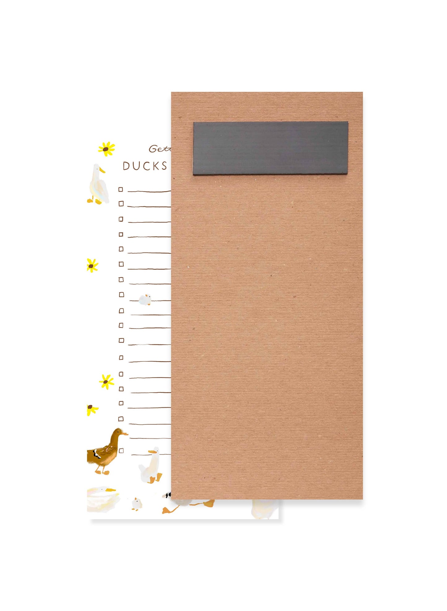 Ducks in a Row Listpad - Classic Pun To-Do List Pad