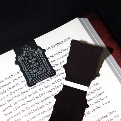 Read In Peace (R.I.P.) Spooky Halloween Magnetic Bookmark