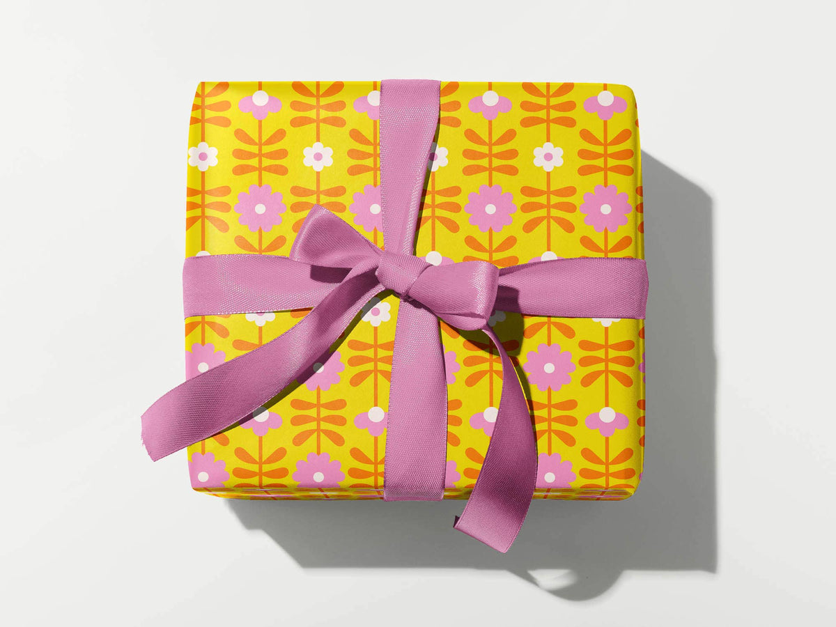 Flower Tower Gift Wrap Sheet