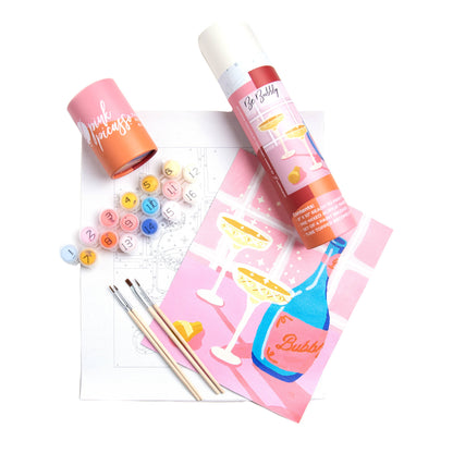 Paint by Numbers Kit - Be Bubbly