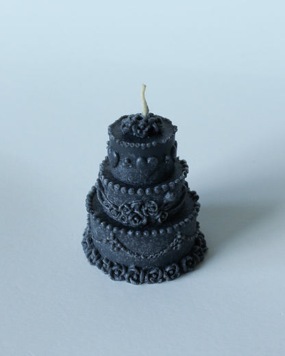 Spookified Tiered Cake Candle