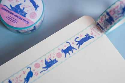Cat Sticky Washi Tape