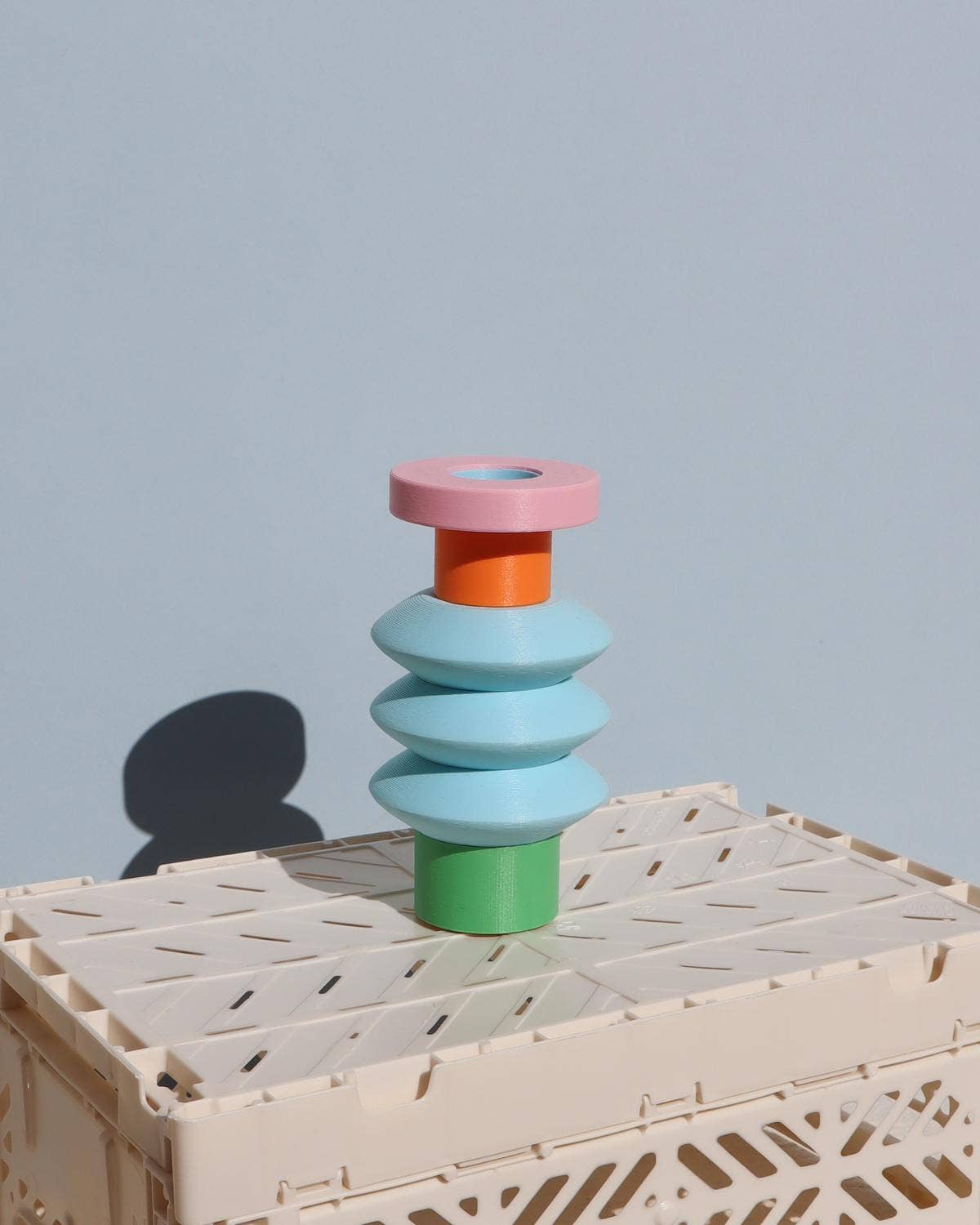 Space Color Block Vase