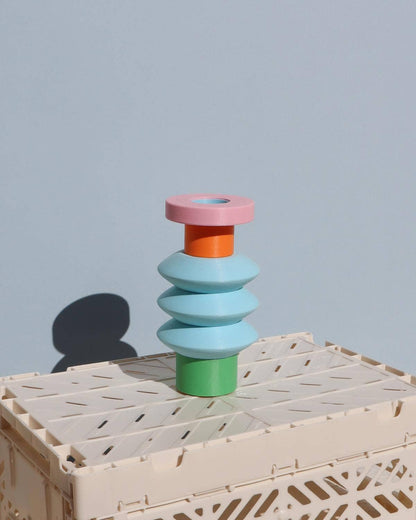 Space Color Block Vase