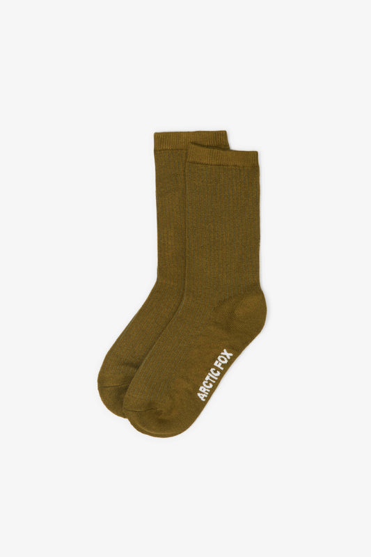 Khaki Green Everyday Socks