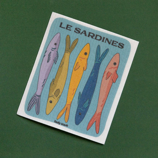 Sardines Swedish Cloth
