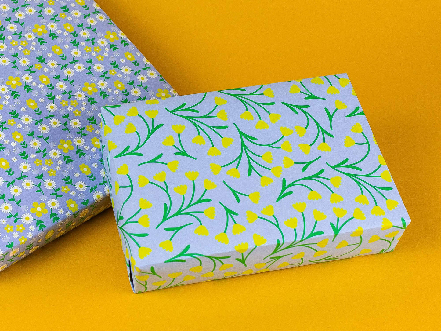 Fleurry Vision Floral Vines Gift Wrap Sheet