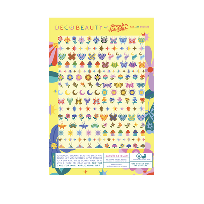 Jardin Estelar Nail Art Stickers