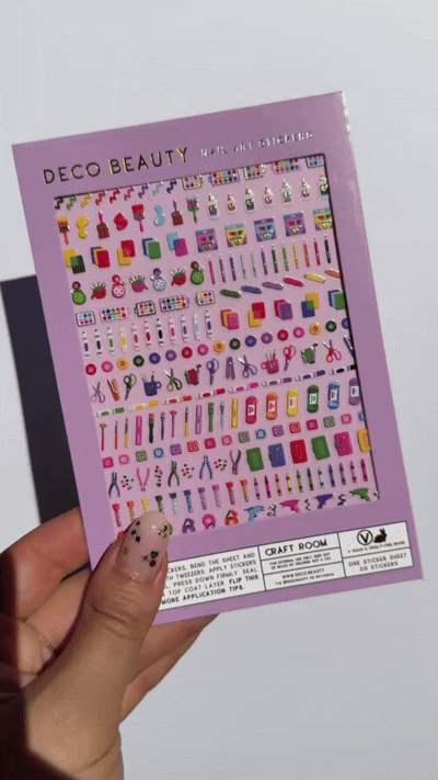 Craft Room Nail Art Stickers
