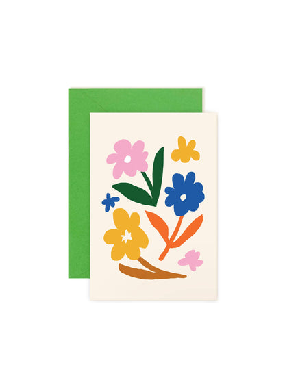 Sunny Flowers Mini Note