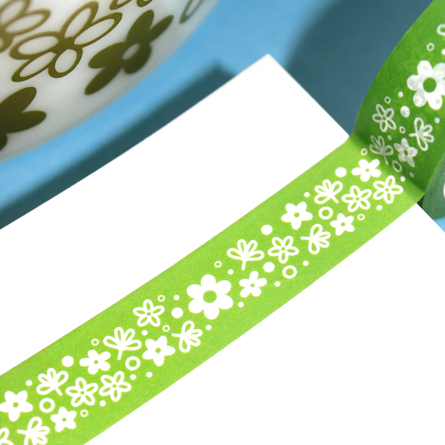 Spring Blossom Pyrex Inspired Washi Tape