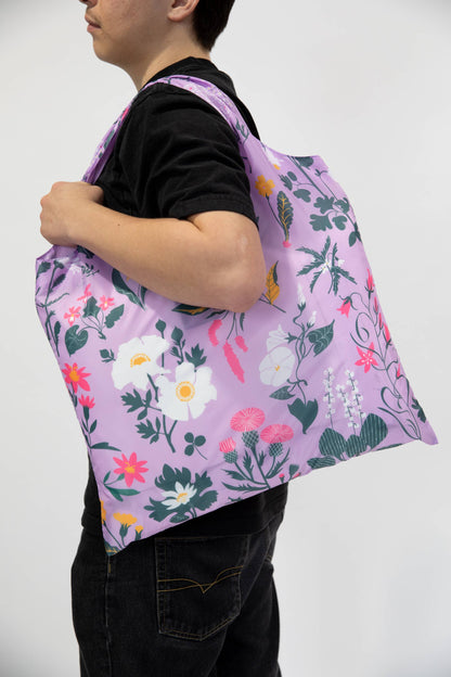 Floral Reusable Tote Bag