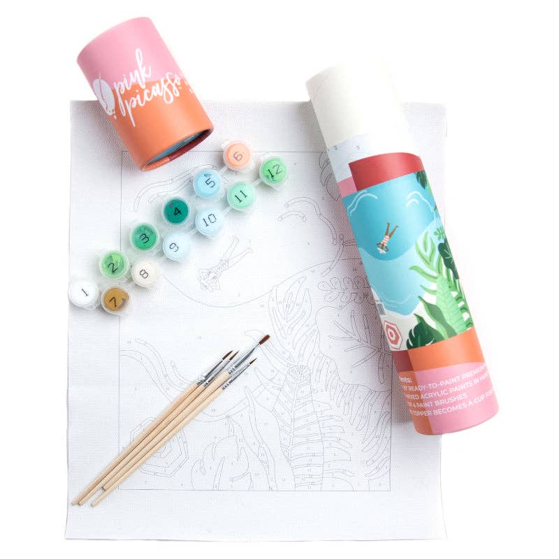 Tropic Like It’s Hot - Paint By Numbers Kit