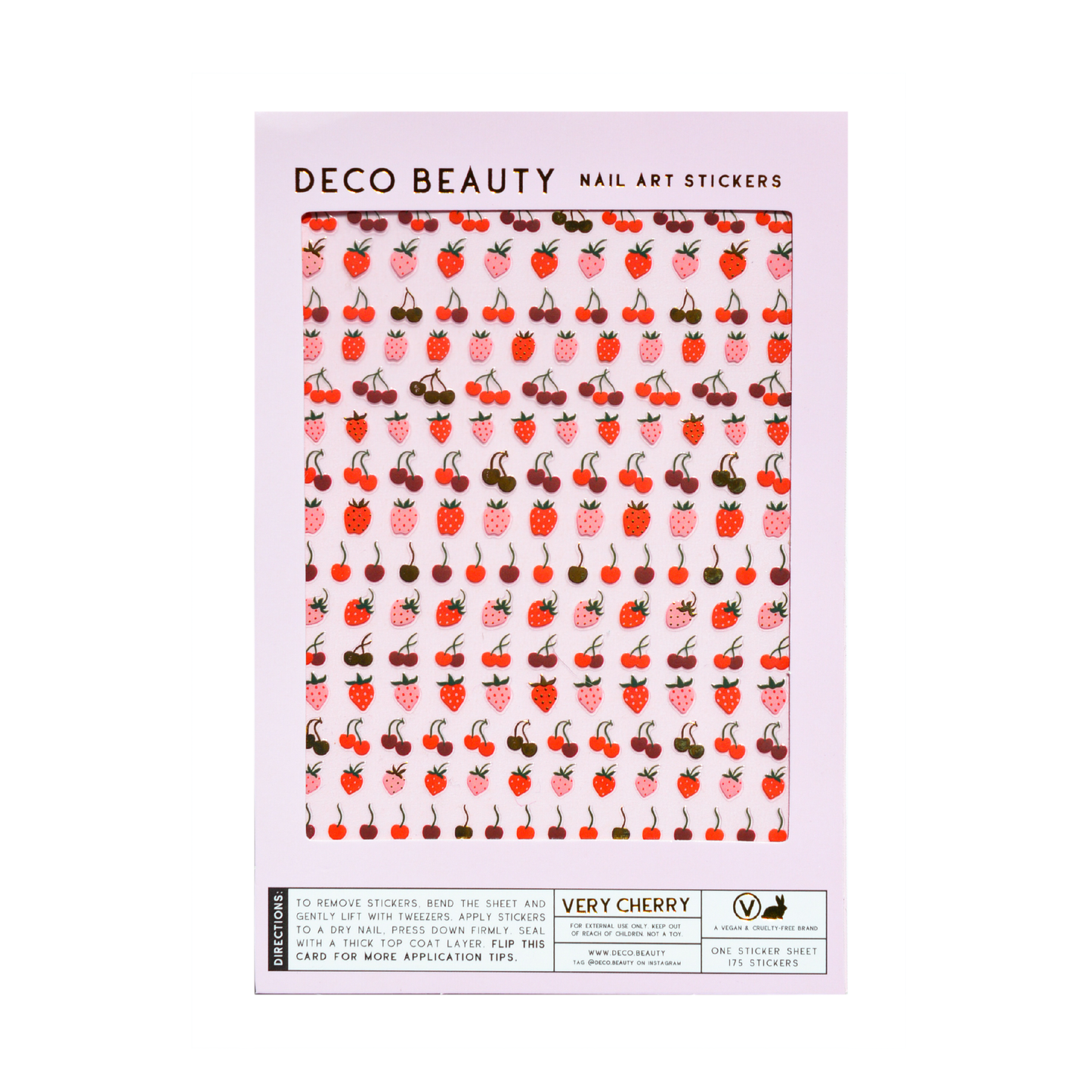 Very Cherry Nail Art Stickers