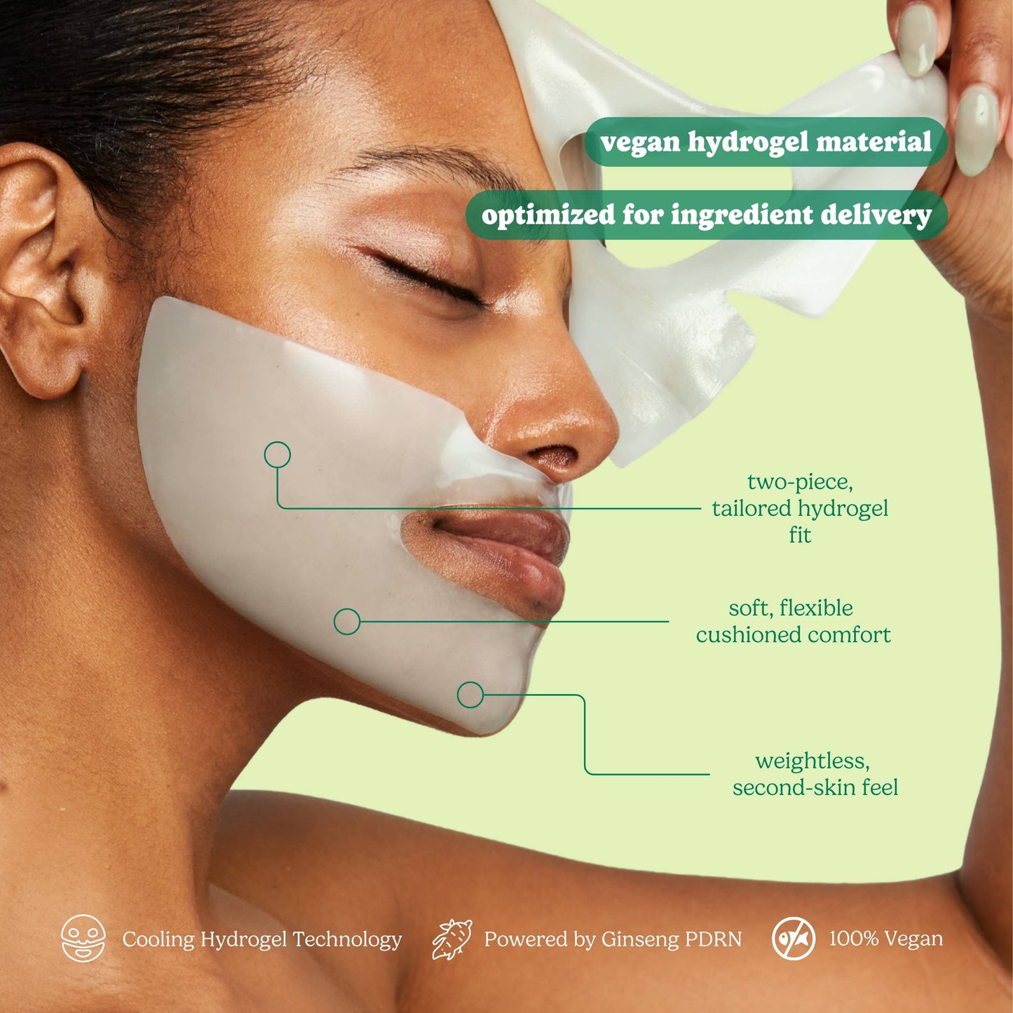 Dose of Moisture Hydrating Hydrogel Face Mask