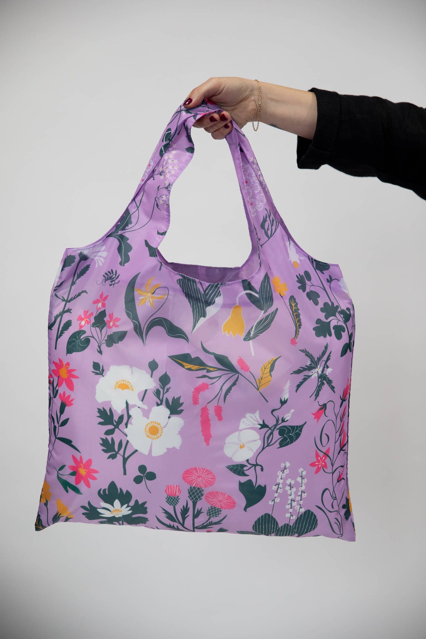 Floral Reusable Tote Bag