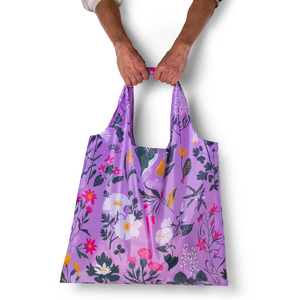 Floral Reusable Tote Bag