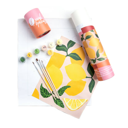 Paint by Numbers Kit - Be Zesty