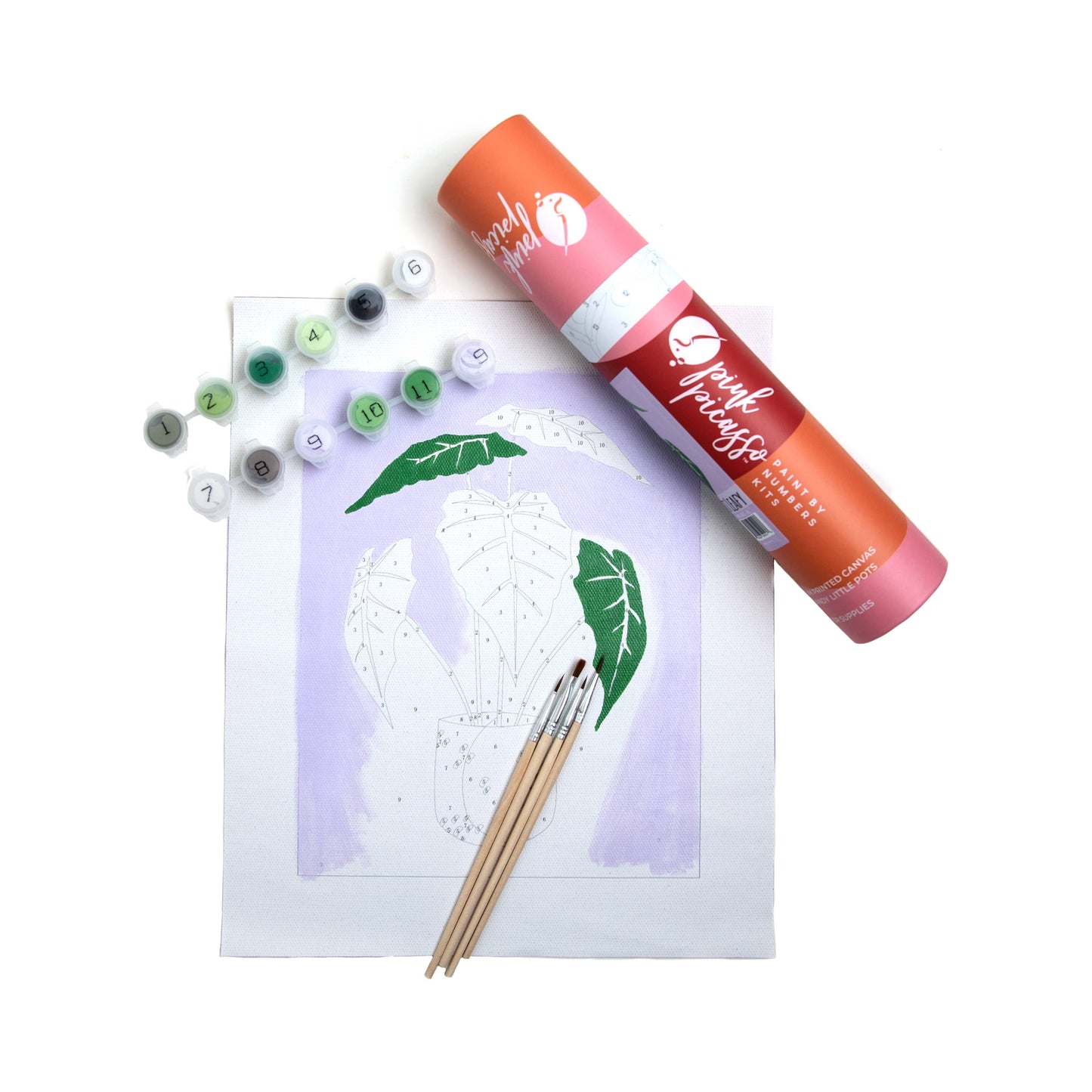 Paint by Numbers Kit - Just Leafy