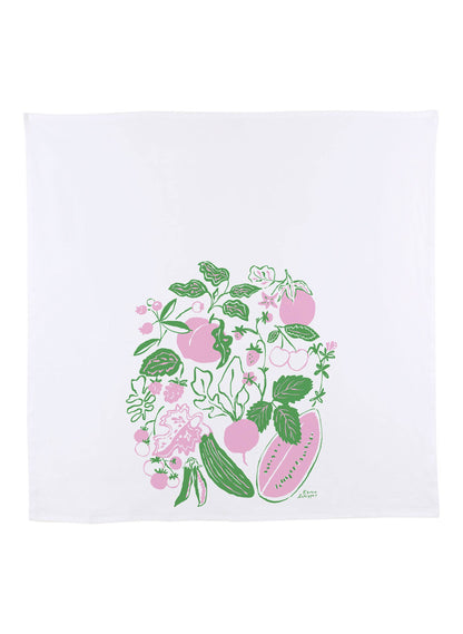 Summer Produce Tea Towel