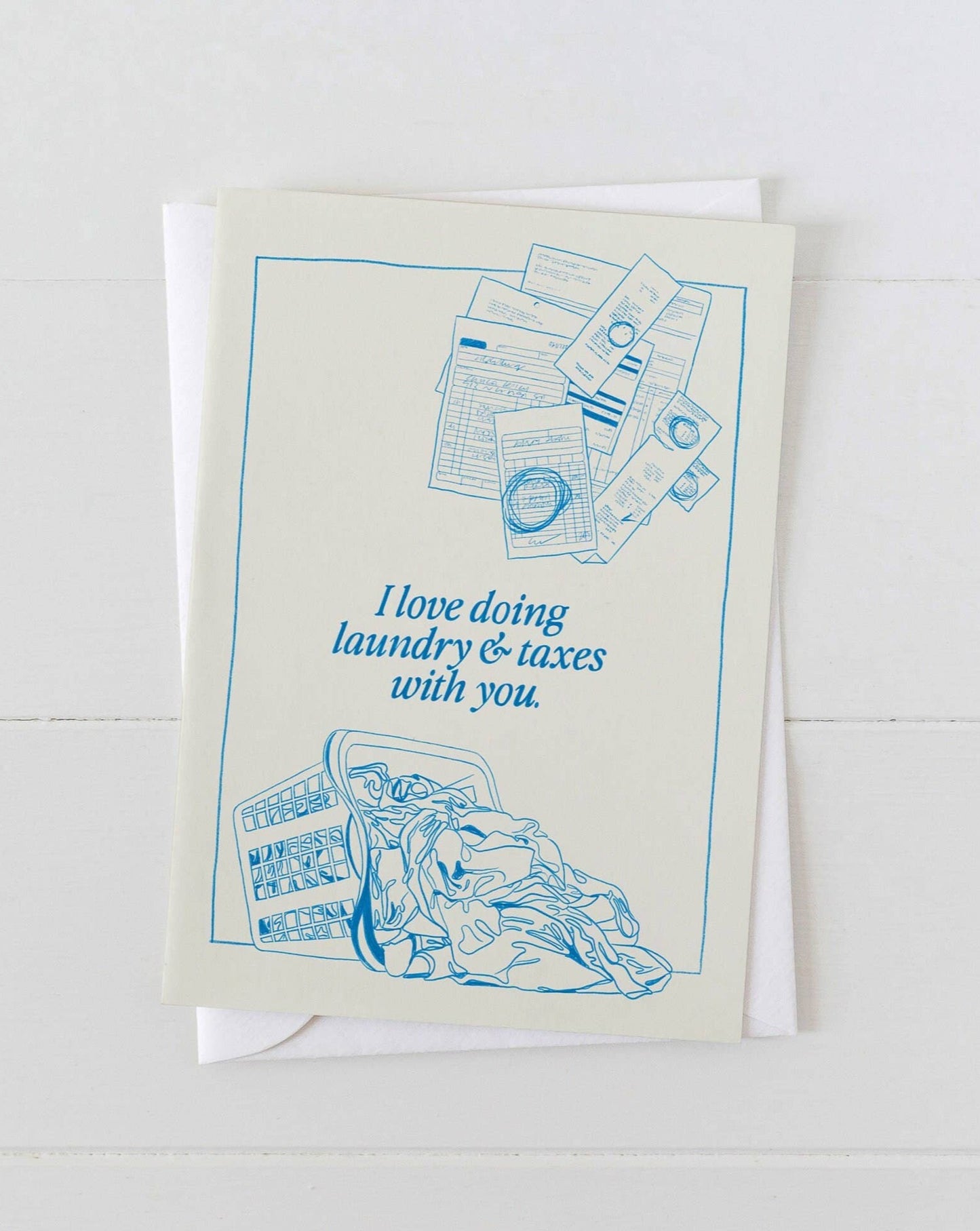 Everything Everywhere All At Once Laundry Love Card