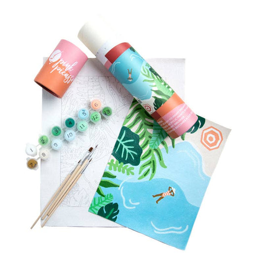Tropic Like It’s Hot - Paint By Numbers Kit