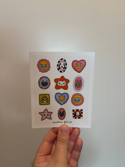 Pet Portraits Art Print