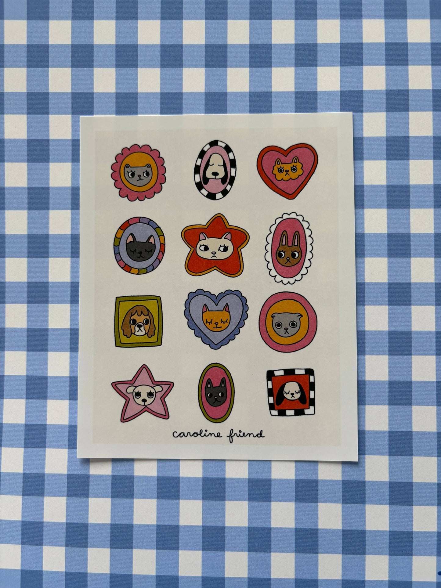 Pet Portraits Art Print