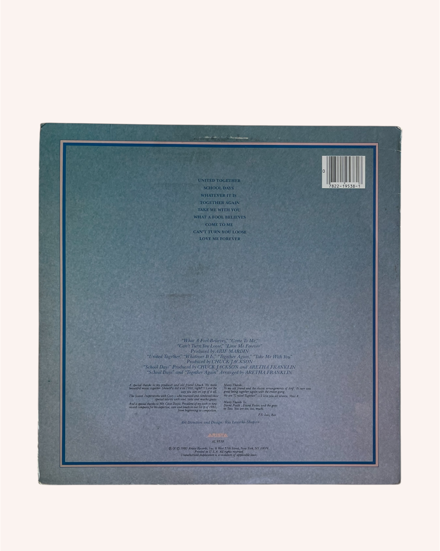 Aretha Vinyl Record - Aretha Franklin