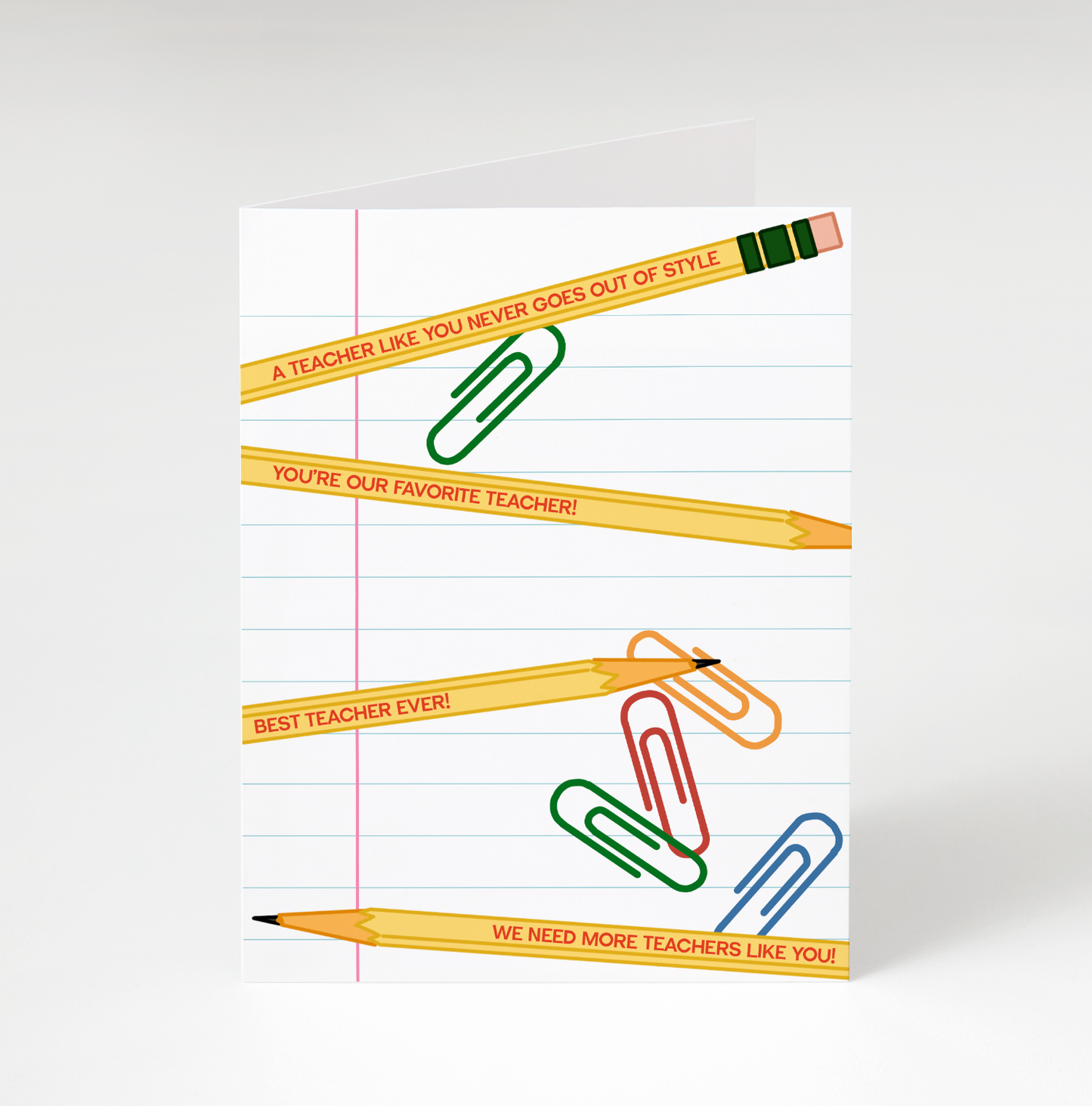 Best Teacher Greeting Card