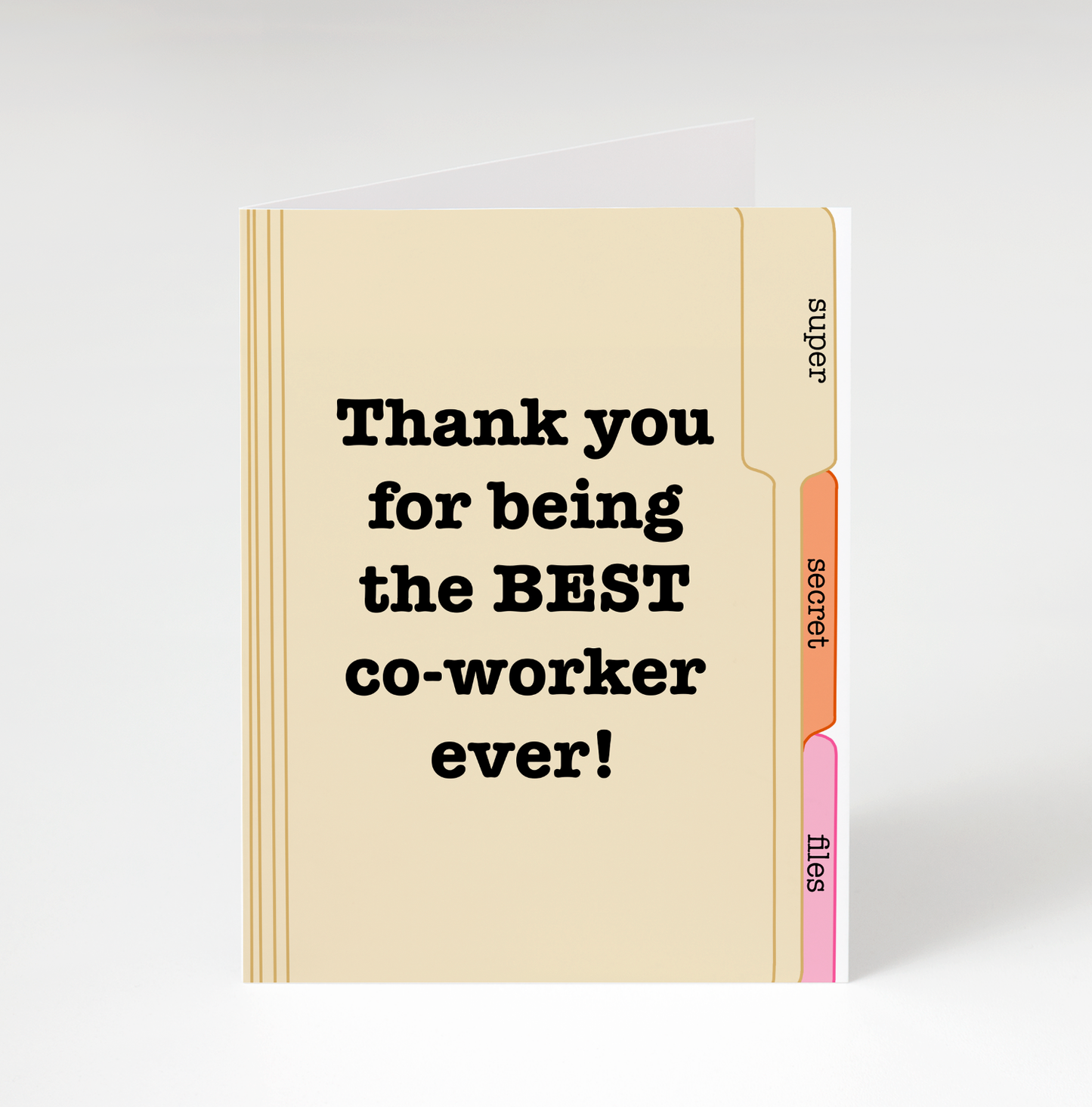 Best Coworker Greeting Card