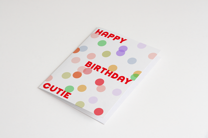 Birthday Cutie Greeting Card