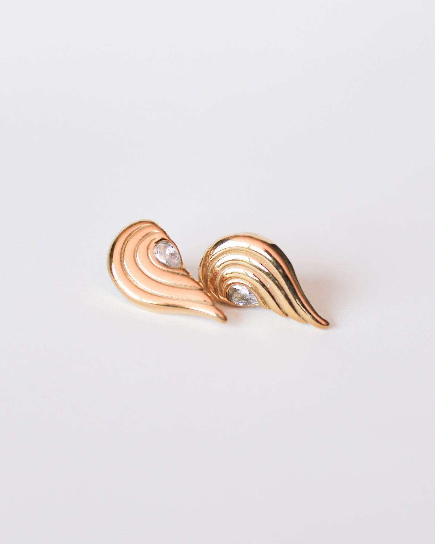 Bisou Half Heart Earrings