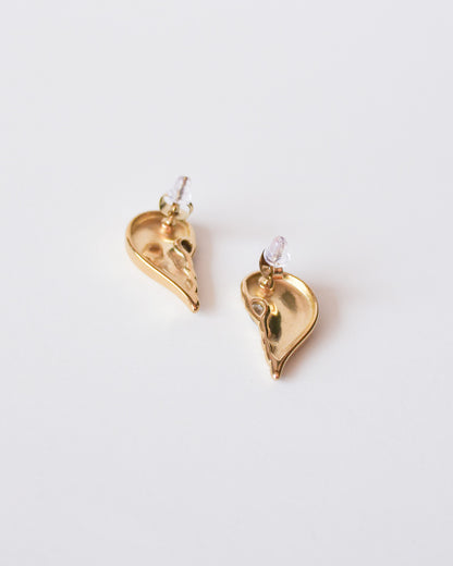 Bisou Half Heart Earrings