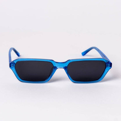 Bonnie Blue Rectangular Sunglasses Indy