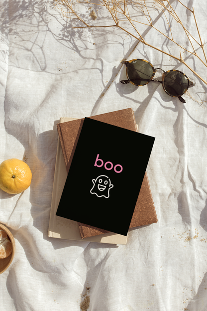 Boo Halloween Card