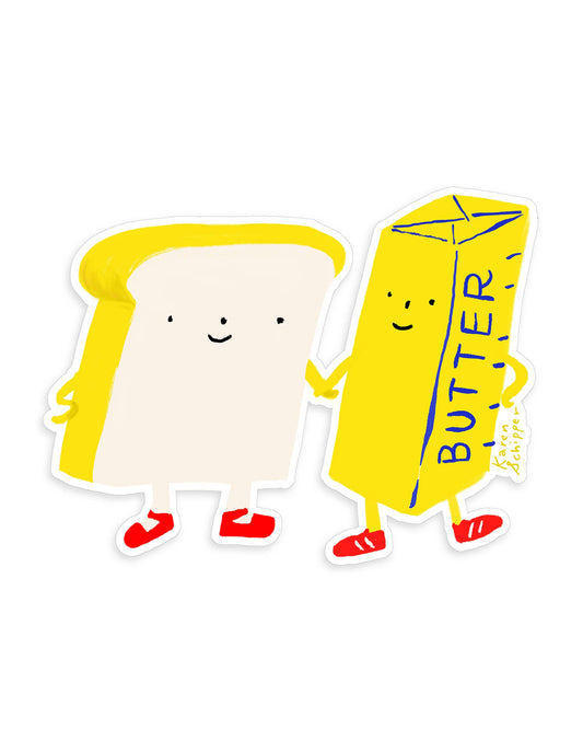 Bread and Butter Sticker