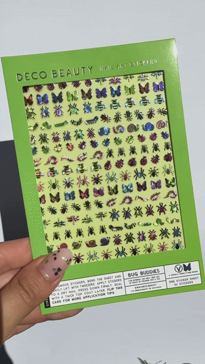 Bug Buddies Nail Art Stickers