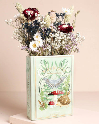 Ceramic Woodland Book Vase